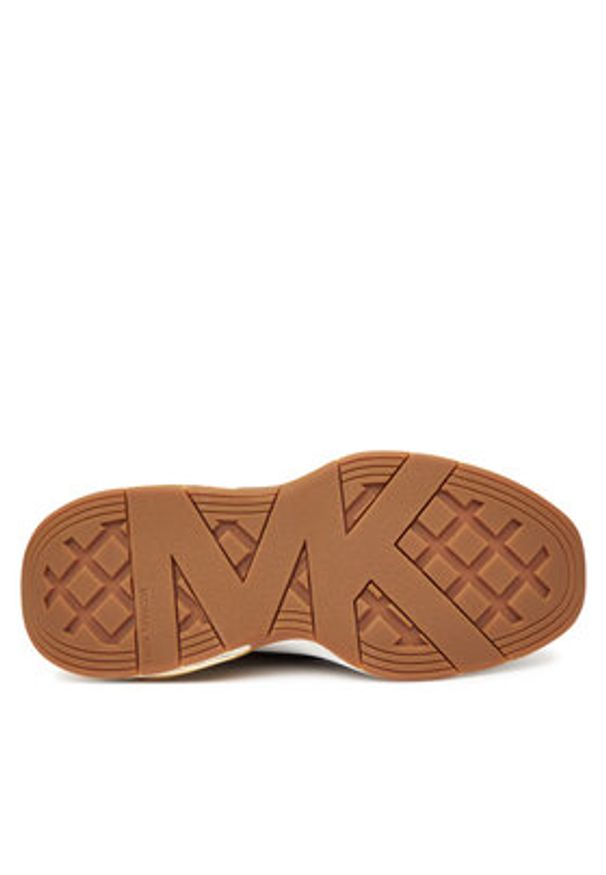 MICHAEL Michael Kors Sneakersy Toni 43T5TRFS2B Brązowy. Kolor: brązowy. Materiał: materiał
