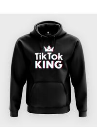 MegaKoszulki - Bluza z kapturem TikTok King. Typ kołnierza: kaptur #1