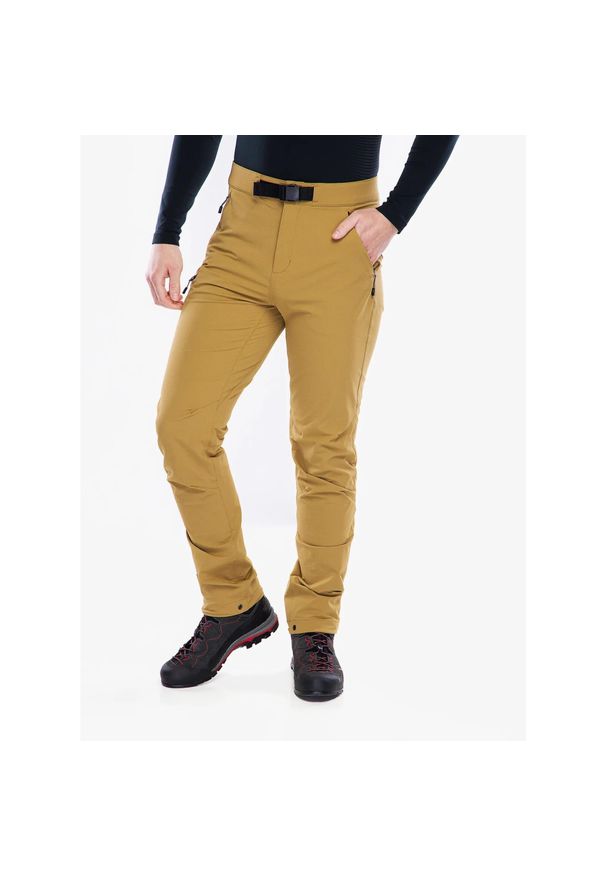 Spodnie męskie Black Diamond Alpine Pants. Kolor: brązowy