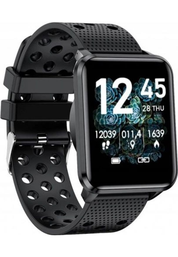 Smartwatch Bemi KIX-M Czarny. Rodzaj zegarka: smartwatch. Kolor: czarny