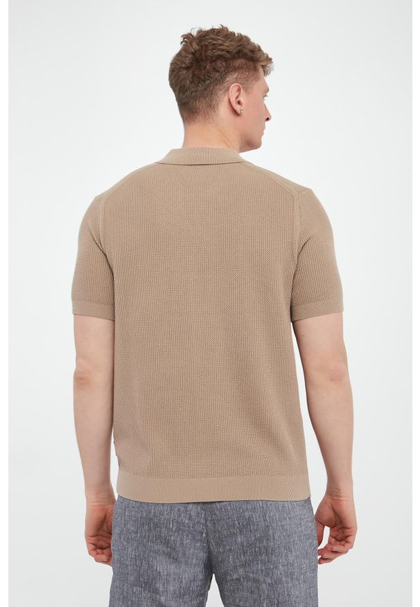 JOOP! Jeans - Polo męskie dzianinowe Adrianor JOOP! JEANS. Typ kołnierza: polo. Materiał: dzianina