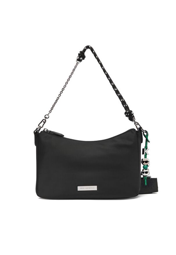 Karl Lagerfeld - KARL LAGERFELD Torebka B1W30018 Czarny. Kolor: czarny. Materiał: skórzane