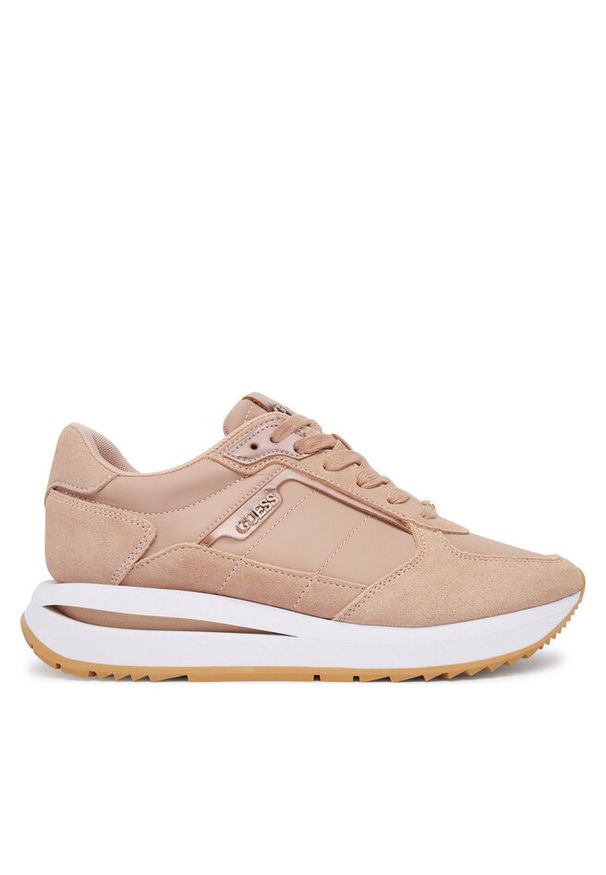 Sneakersy Guess. Kolor: różowy