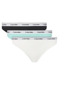 Calvin Klein Underwear Komplet 3 par fig klasycznych 000QD5207E Kolorowy. Materiał: bawełna. Wzór: kolorowy