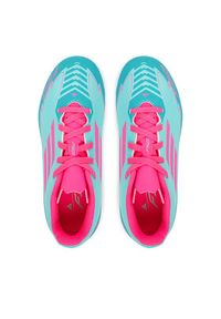 Adidas - adidas Buty do piłki nożnej F50 Club Messi Firm/Multi-Ground IH0932 Turkusowy. Kolor: turkusowy. Materiał: skóra #3