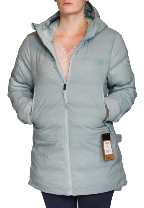 Kurtka turystyczna damska The North Face W 5050 zimowa pikowana szara. Kolor: szary. Materiał: nylon. Sezon: zima. Sport: turystyka piesza