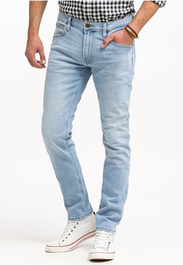 Lee - LEE LUKE MĘSKIE SPODNIE JEANSOWE JEANSY DŻINSY BLUE SKY LIGHT L719ICC25 112331736. Okazja: na co dzień. Sezon: lato. Styl: casual