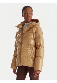 Pinko - PINKO Kurtka zimowa Eleodoro 101597 A2P7 Beżowy Regular Fit. Kolor: beżowy. Materiał: syntetyk. Sezon: zima #1