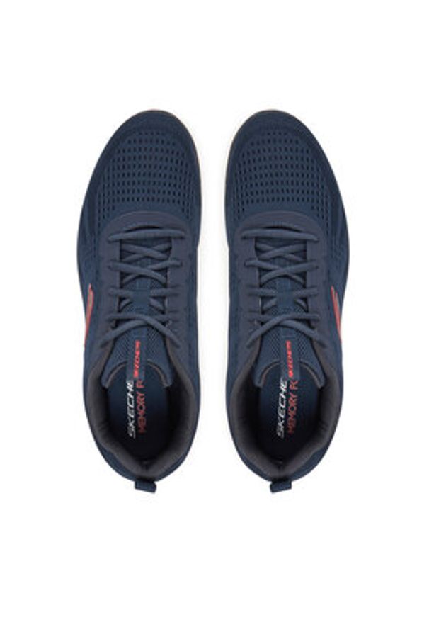 skechers - Skechers Sneakersy Summits-Torre 232395/NVRD Granatowy. Kolor: niebieski. Materiał: materiał