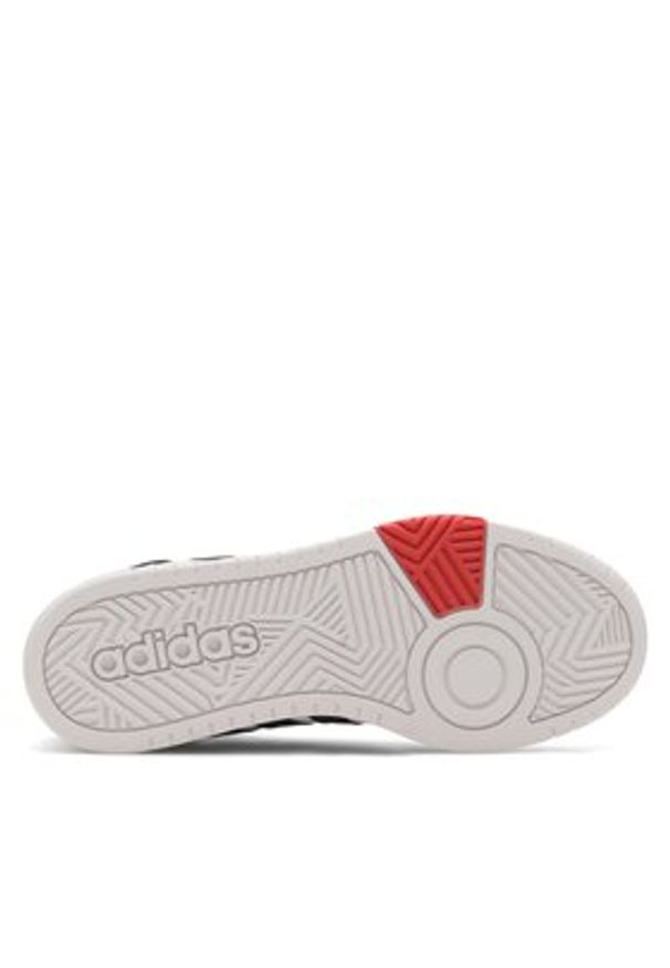 Adidas - adidas Sneakersy HOOPS 3.0 MID GY5543 Biały. Kolor: biały. Materiał: materiał