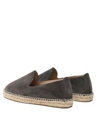 Manebi Espadryle Suede Flat Espadrilles W 1.0 C0 Szary. Kolor: szary. Materiał: skóra, zamsz #2