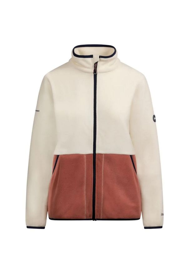 TRESPASS - Damska Bluza Polarowa Member Fleece Jacket. Kolor: biały. Materiał: polar. Sezon: zima