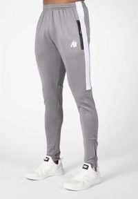GORILLA WEAR - Benton Track Spodnie - Szary. Kolor: szary. Sport: fitness