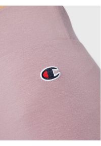 Champion Legginsy Tonal Script Logo 115490 Różowy Skinny Fit. Kolor: różowy. Materiał: bawełna #4