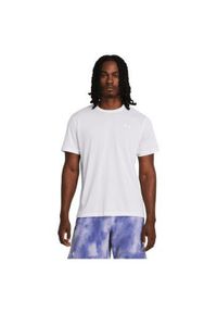 Under Armour - Koszulka fitness męska UNDER ARMOUR 1382582 z krótkim rękawem. Kolor: biały. Długość rękawa: krótki rękaw. Długość: krótkie. Sport: fitness #1