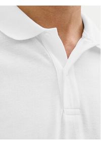 Jack & Jones Polo Kane 12270150 Biały Regular Fit. Typ kołnierza: polo. Kolor: biały. Materiał: syntetyk, bawełna #6