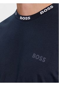 BOSS - Boss Piżama Relax Long Set 50509411 Granatowy Regular Fit. Kolor: niebieski. Materiał: bawełna