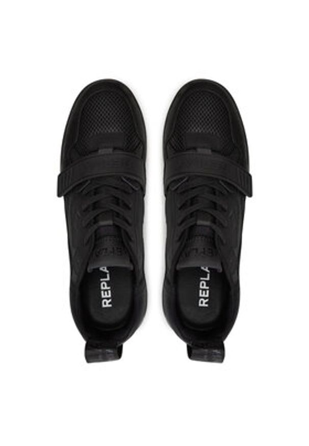 Replay Sneakersy GMS8L .000.C0013L Czarny. Kolor: czarny. Materiał: materiał