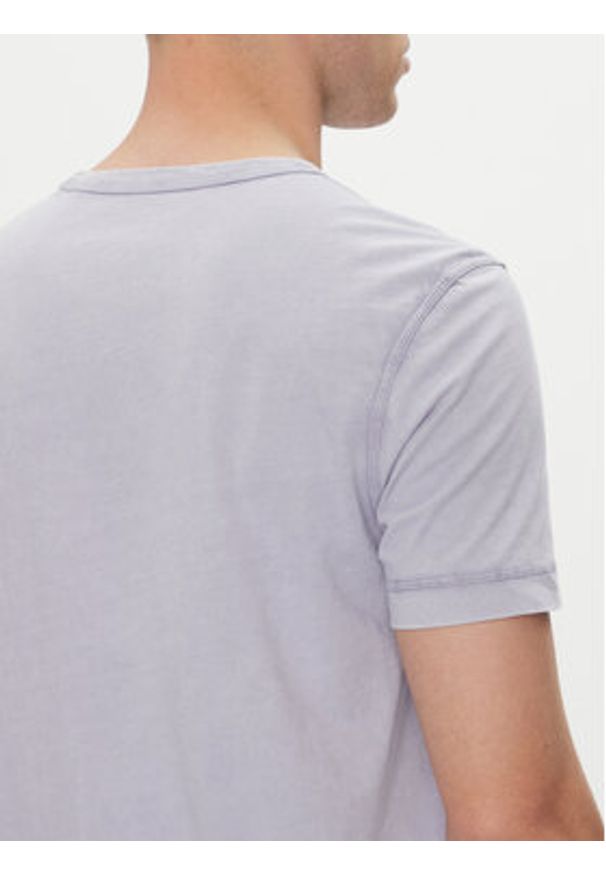 BOSS T-Shirt Tokks 50502173 Fioletowy Regular Fit. Kolor: fioletowy. Materiał: bawełna