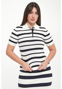 Sweter damski polo Carioca MM. Typ kołnierza: polo #1