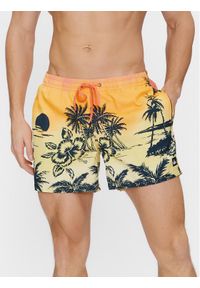 Quiksilver Szorty kąpielowe EQYJV03999 Pomarańczowy Regular Fit. Kolor: pomarańczowy. Materiał: syntetyk