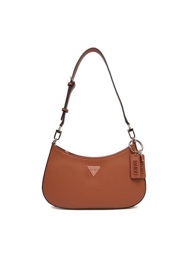 Guess Torebka Noelle II HWZG96 72180 Brązowy. Kolor: brązowy. Materiał: skórzane