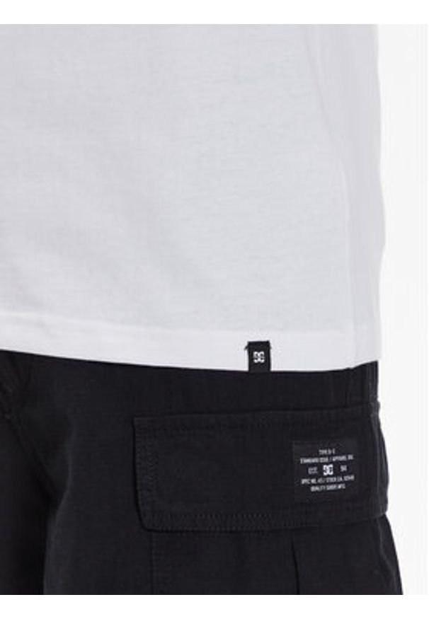 DC Shoes T-Shirt Star Pilot ADYZT04991 Biały Relaxed Fit. Kolor: biały. Materiał: bawełna