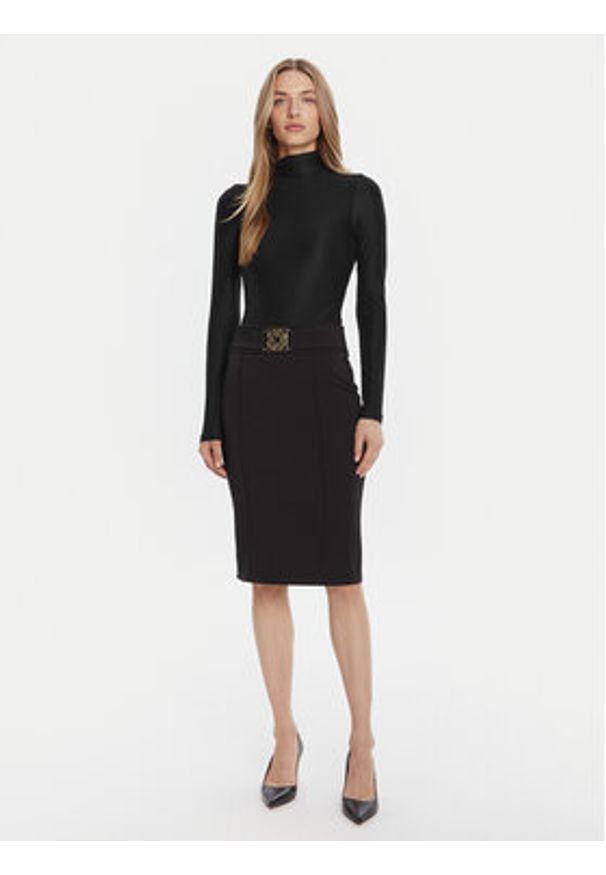 Rinascimento Spódnica ołówkowa CFC0126212003 Czarny Slim Fit. Kolor: czarny. Materiał: syntetyk