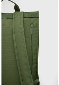 Lefrik Plecak kolor zielony duży gładki. Kolor: zielony. Materiał: poliester. Wzór: gładki #2