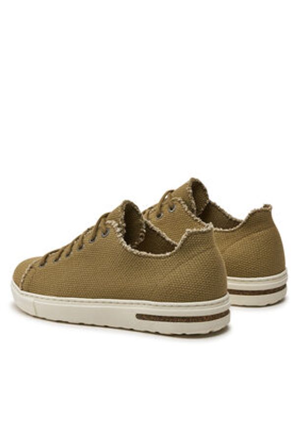 Birkenstock Sneakersy Bend 1027707 Khaki. Kolor: brązowy. Materiał: materiał