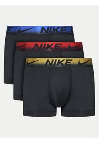 Nike Bokserki Trunk 0000KE1156 Czarny. Kolor: czarny. Materiał: syntetyk