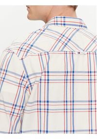 Tommy Jeans Koszula Poplin DM0DM18968 Kolorowy Regular Fit. Materiał: bawełna. Wzór: kolorowy #4