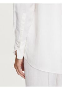 BOSS - Boss Koszula Beina 50514716 Biały Relaxed Fit. Kolor: biały. Materiał: wiskoza, len #5