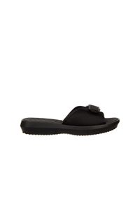 Klapki Azaleia Lucia Soft Comfy Tam Black 198033, Czarny, Materiał - 41-42. Okazja: na co dzień. Kolor: czarny. Materiał: tkanina. Styl: casual #1