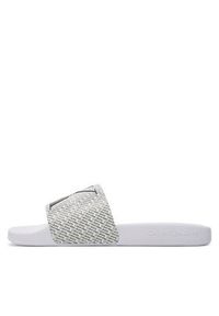 Calvin Klein Jeans Klapki Slide Aop Wn YW0YW01407 Biały. Kolor: biały