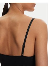 Karl Lagerfeld - KARL LAGERFELD Body B1W47049 Czarny Slim Fit. Typ kołnierza: dekolt w karo. Kolor: czarny. Materiał: bawełna #2