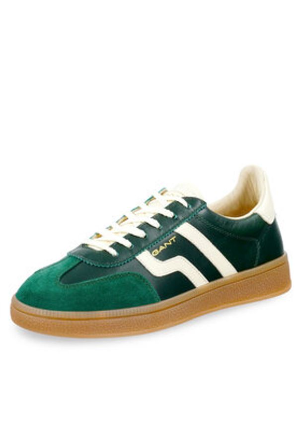 GANT - Gant Sneakersy 31531040 Zielony. Kolor: zielony. Materiał: skóra