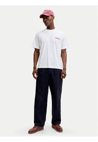 Jack & Jones T-Shirt Riviera 12295161 Biały Relaxed Fit. Kolor: biały. Materiał: bawełna #2