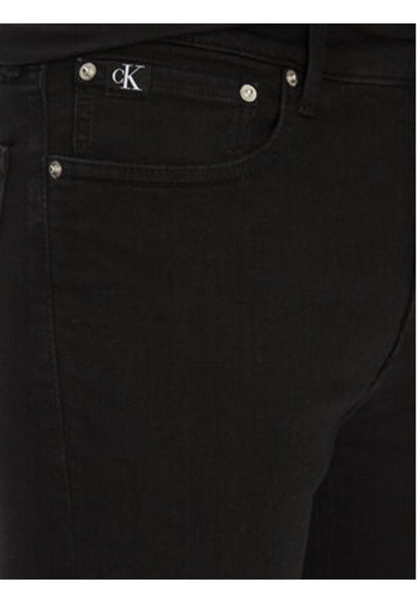 Calvin Klein Jeans Jeansy J30J323694 Czarny Super Skinny Fit. Kolor: czarny
