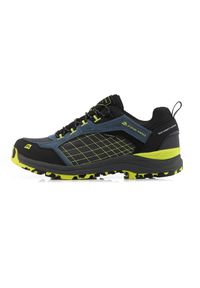 ALPINE PRO - Buty trekkingowe niskie Alpine Pro Lopre Vibram. Kolor: niebieski. Materiał: welur, skóra