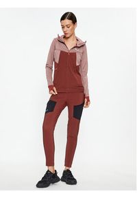 Salewa Spodnie materiałowe Puez Dst 28483 Bordowy Slim Fit. Kolor: czerwony. Materiał: syntetyk #2