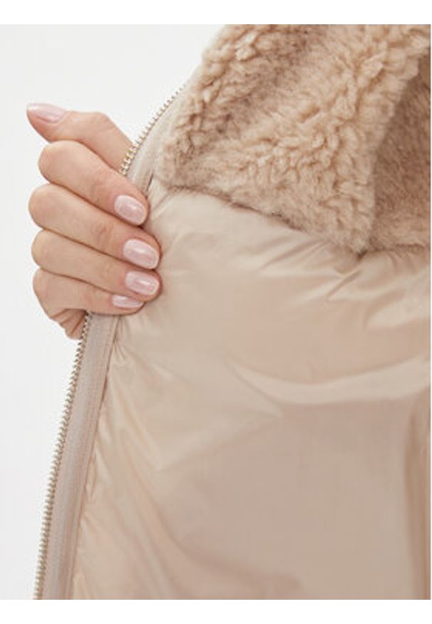 Marella Kurtka zimowa Prater 2334560537200 Beżowy Regular Fit. Kolor: beżowy. Materiał: syntetyk. Sezon: zima