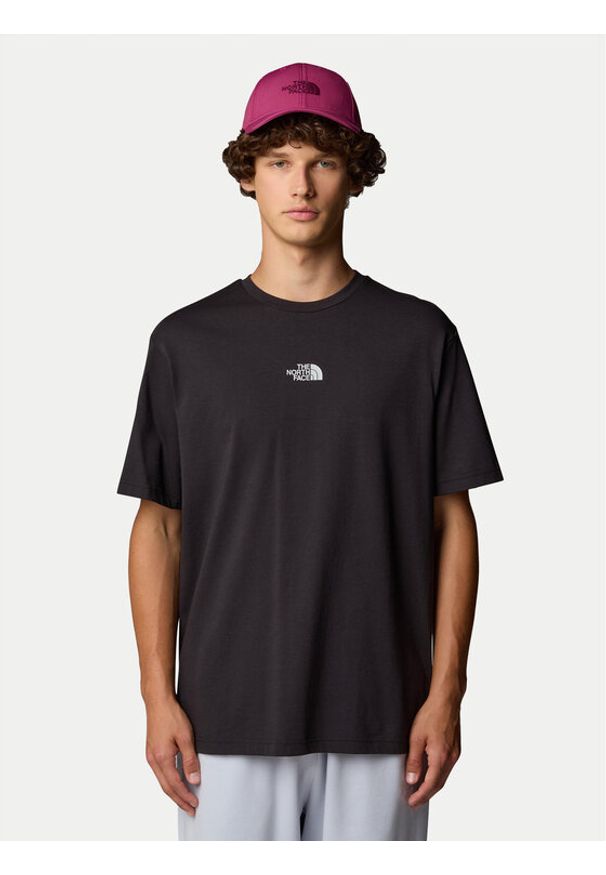 The North Face T-Shirt Unisex SS Never Stop NF0A8C3A Czarny Relaxed Fit. Kolor: czarny. Materiał: bawełna