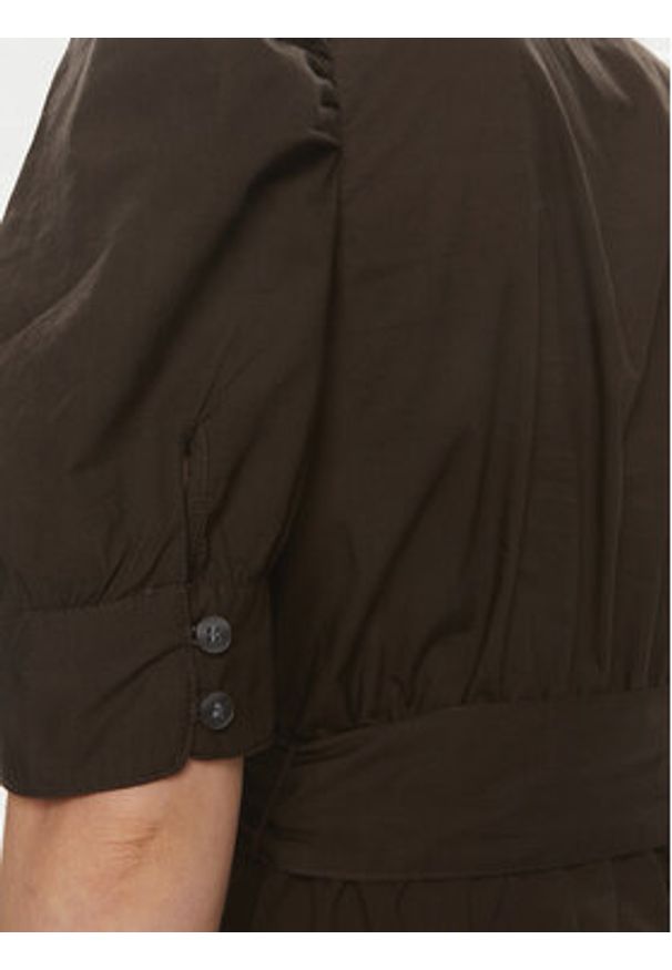 GAP - Gap Sukienka koszulowa 792564 Czarny Regular Fit. Kolor: czarny. Materiał: bawełna. Typ sukienki: koszulowe