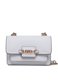 MICHAEL Michael Kors Torebka Heather 32S2G7HC0L Biały. Kolor: biały. Materiał: skórzane