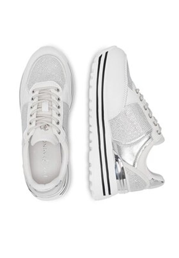 Eva Minge Sneakersy WYL3795-1 Biały. Kolor: biały. Materiał: skóra