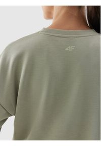 4f - 4F Bluza 4FAW23TSWSF701 Khaki Regular Fit. Kolor: brązowy. Materiał: syntetyk #8