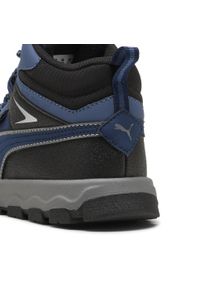 Puma - Dziecięc sneakersy Evolve Trail PUMA Persian Blue Cool Dark Gray Black. Kolor: czarny, szary, niebieski, wielokolorowy. Sport: turystyka piesza