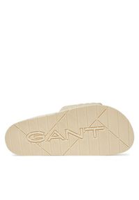 GANT - Gant Klapki 30507939 Écru. Materiał: materiał