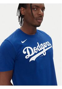 Nike T-Shirt N199-4EW-LD-0U5 Niebieski Regular Fit. Kolor: niebieski. Materiał: bawełna